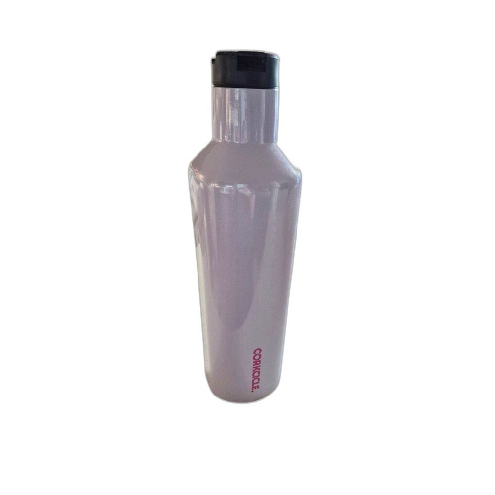 Corkcicle Canteen 16oz Water Bottle Insulated Stainless Steel NO BPA Purple